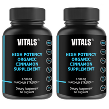 Load image into Gallery viewer, High Potency Organic Cinnamon Supplement