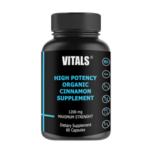Load image into Gallery viewer, High Potency Organic Cinnamon Supplement