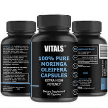 Load image into Gallery viewer, 100% Pure Moringa Oleifera Capsules