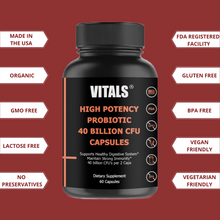 Load image into Gallery viewer, High Potency Probiotic CFU Capsules