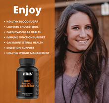 Load image into Gallery viewer, Berberine HCL 1200mg Capsules

