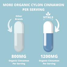 Load image into Gallery viewer, High Potency Organic Cinnamon Supplement
